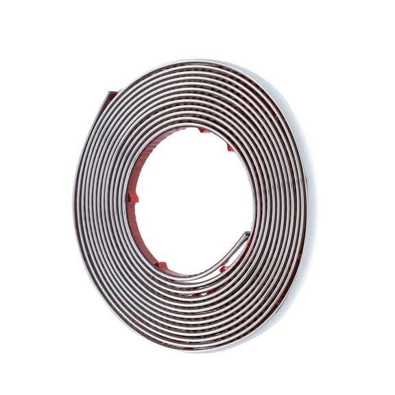 Unique Bargains 12ft Car RV Door Window Bumper Side Body Trim Strip Scratch Proof Protector Strip 1/4" 6mm Silver Tone