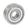 thumbnail image 1 of Unique Bargains 12mm/37m/12mm Double Shielded Deep Groove Ball Bearing 6301Z, 1 of 1