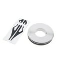 thumbnail image 1 of Unique Bargains 12mm Vinyl Striping Pin Stripe Double Line Tape Car Body Decal Sticker Black, 1 of 2