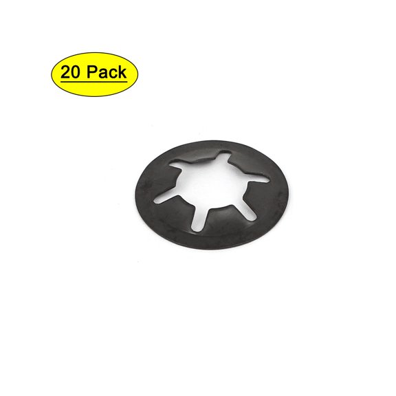 Unique Bargains 12mm x 25mm Internal Tooth Locking Washers 20Pcs Metal