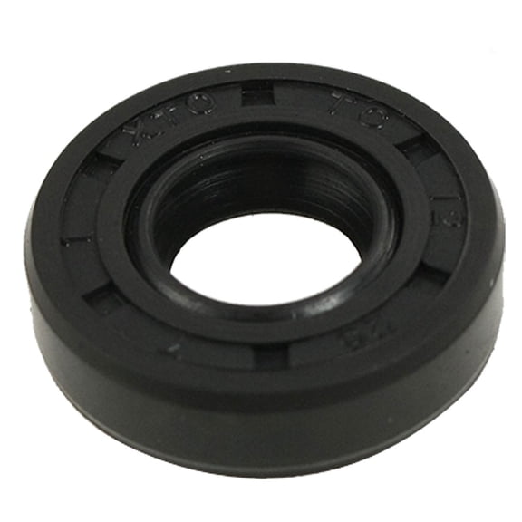 Unique Bargains 12mm x 26mm x 7mm TC Rubber Double Lip Steel Spring Oil Shaft Seal