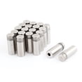 thumbnail image 1 of Unique Bargains 12mm x 30mm Stainless Steel Glass Standoff Advertising Screw Nail for Mirror (20-pack), 1 of 3