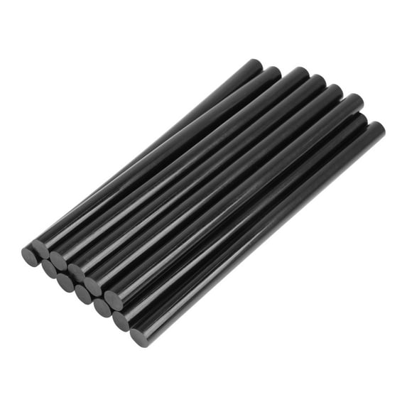 Unique Bargains 12pcs 11mm x 200mm Black Car Paintless Dent Repair Hot Melt Glue Sticks