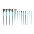 thumbnail image 1 of Unique Bargains 13 Pcs Lightweight Makeup Brush for Travel Blue, 1 of 5