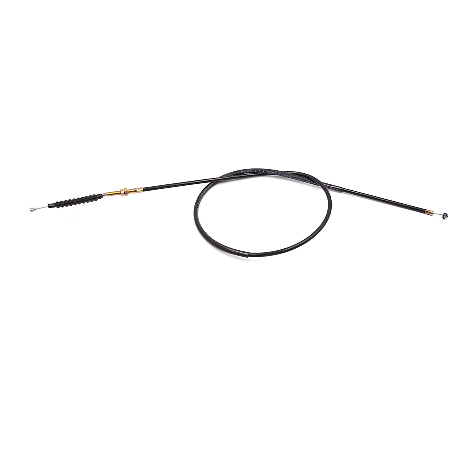 Unique Bargains 130cm Length Rubber Coated Motorcycle Motorbike Clutch Cable for CG200