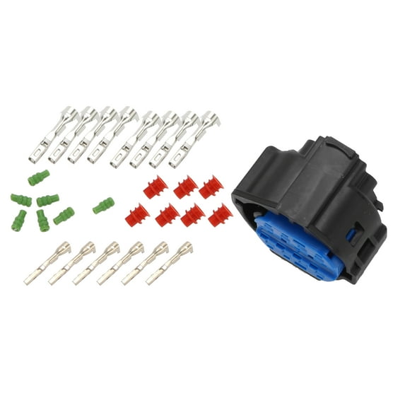 Unique Bargains 14 Pin Halogen LED Headlight Connector Plug Female Wire Terminal Connector for Hyundai Tucson 2016-2018