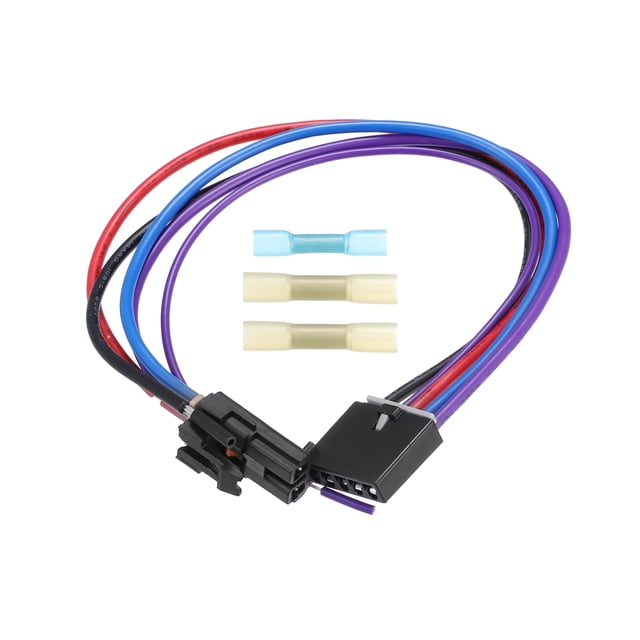 Unique Bargains 14AWG Blower Motor Resistor Connector Blower Wire ...