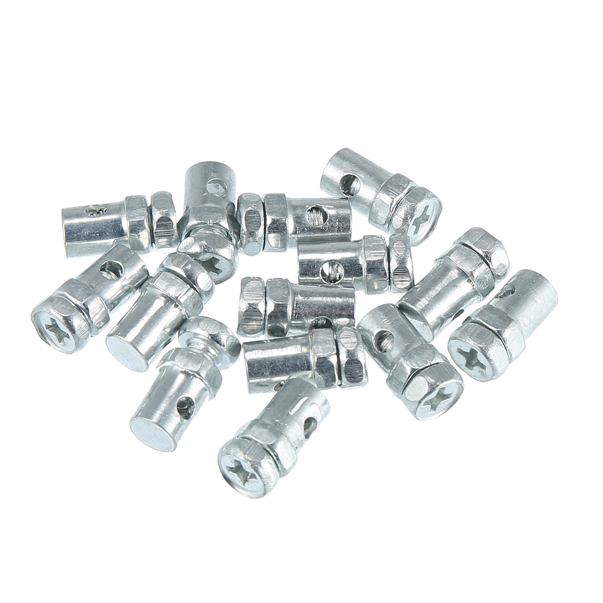 Unique Bargains 14pcs 2.6mm Throttle Brake Cable Ends Universal Motorcycle Screws