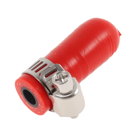 Unique Bargains 15/64" 6inch ID 3 Layers Cloth Reinforced Silicone Coolant Cap for Coolant Turbo Bypass Valve Vacuum 4mm 1.18inch Outer Red Inner Black