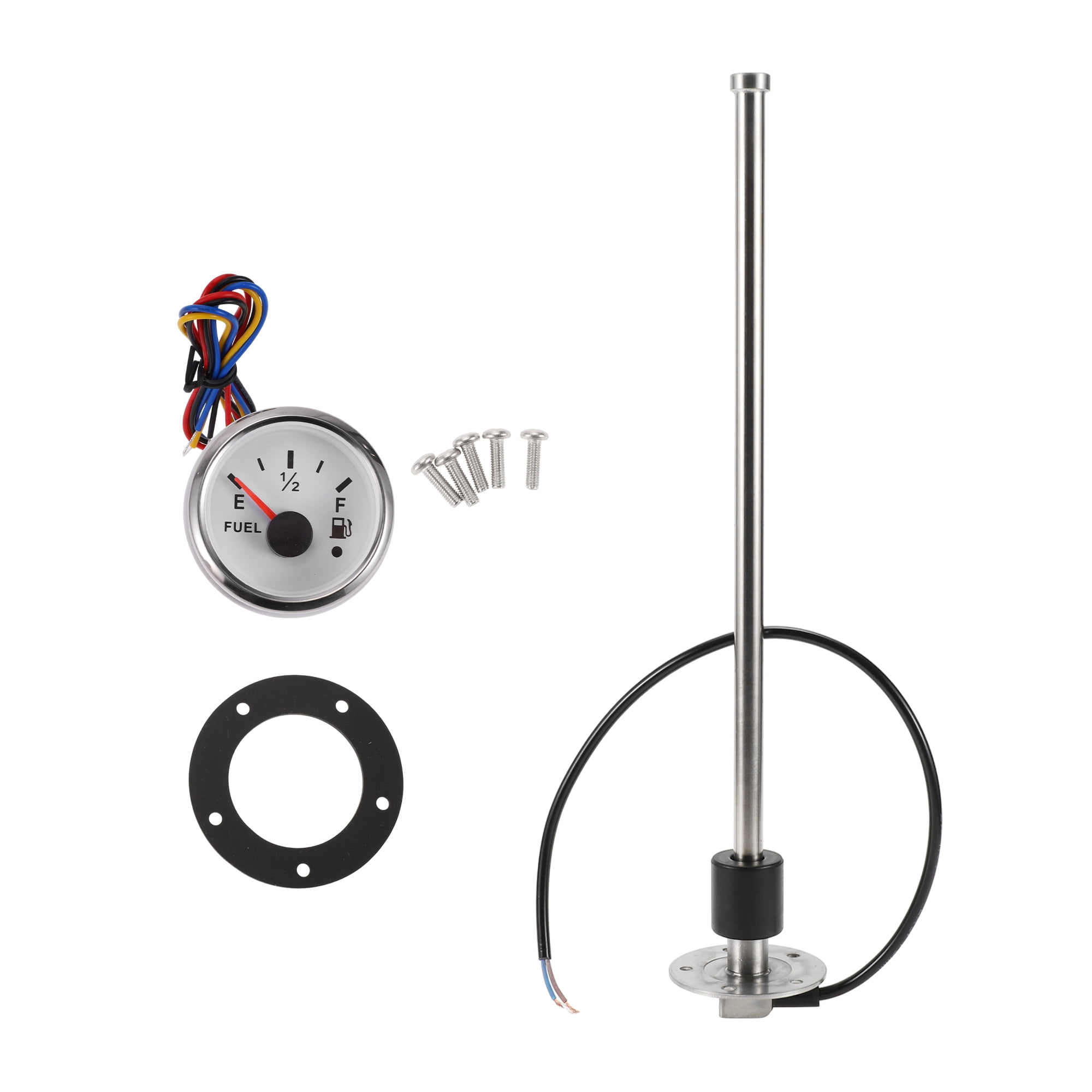 Unique Bargains Fuel Sending Unit and Gauge Kit Marine Fuel Sender Unit ...