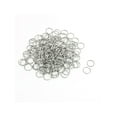 thumbnail image 1 of Unique Bargains 150 Pcs Silver Tone Split Circles Rings Keyring 12mm Inner Dia, 1 of 1