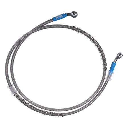 Unique Bargains 1500mm 59.06" Length 0.4" ID Motorcycle Hydraulic Brake Line Oil Hose Pipe for ATV Motocross Sport Bikes