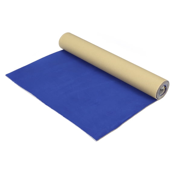 Unique Bargains 150G Suede Headliner Fabric 40" L x 57" W Foam Back for Car Roof Repair Blue