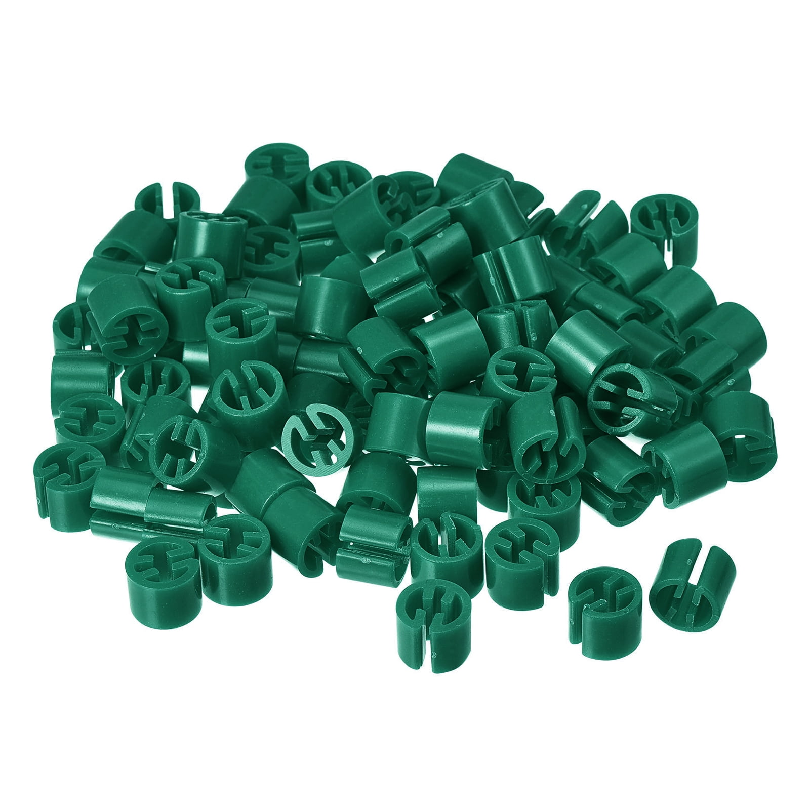 Unique Bargains 150Pcs Clothes Hanger Markers Blank Tag for Clothing Hangers Deep Green