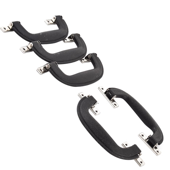 Unique Bargains 150mm Long Luggage Part Suitcase Side Carrying Pull Handle 5pcs