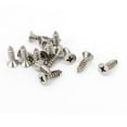 thumbnail image 1 of Unique Bargains 15pcs 4mm Dia Threaded Rod 14mm Length  Head Screws Fasteners, 1 of 1