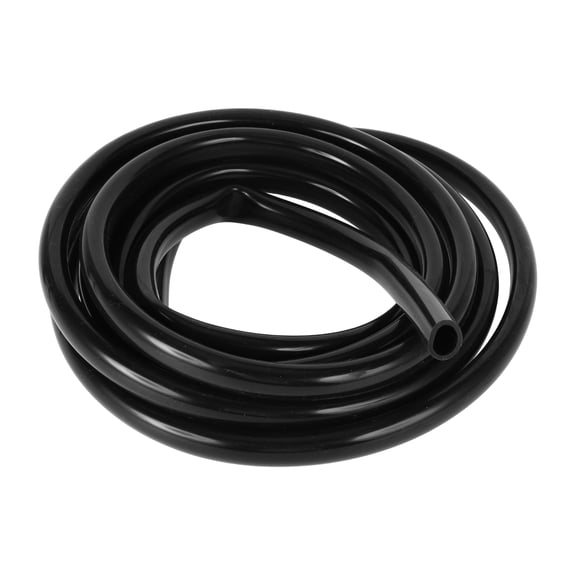 Unique Bargains 16.4FT 5/8" 16mm ID 2.5mm Thickness Silicone Vacuum Tubing Hose Automotive Vacuum Line for Air and Water