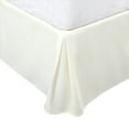 thumbnail image 1 of Unique Bargains 16" Drop Pleated Tailored Brushed Bed Skirt, Twin, Beige, 1 of 7