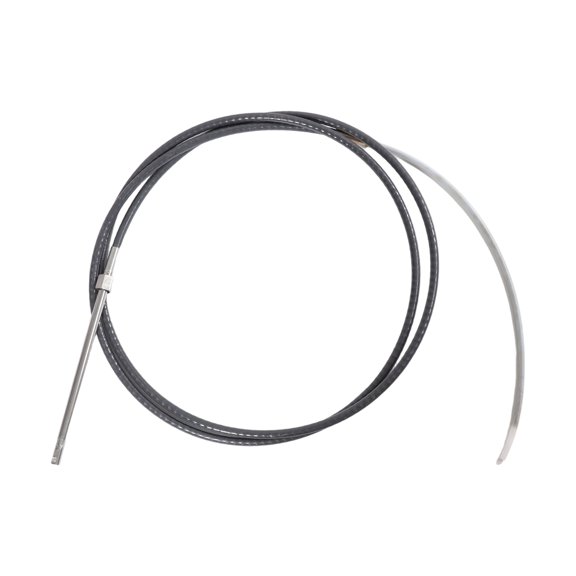 Unique Bargains 16 ft M66X16 Marine Boat Rack Steering Control Cable Black 1 pcs