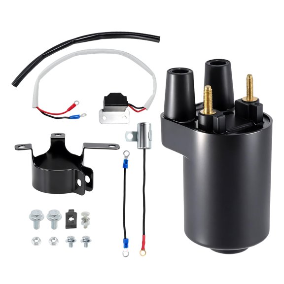 Unique Bargains 1660820 Ignition Switch Control Module Ignition Coil Kit for John Deere 316 317 318 420 P218G P220G Engine Models Replace 1660785/1660767