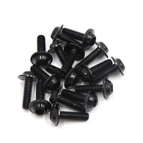 Unique Bargains 16Pcs Metal M6 x 20mm Hex Head Fairing Bolts Screws for Motorcycle