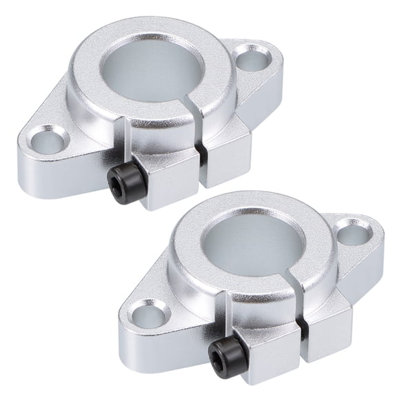 Unique Bargains 16mm Shaft Support SHF16 Flange Mount Motion Slide Rail Guide Blocks for CNC 3D Printer 2Pcs