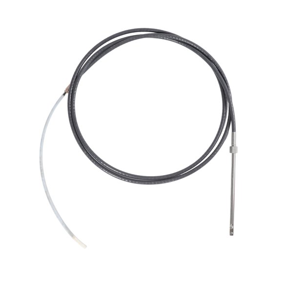 Unique Bargains 17 ft M66X17 Marine Boat Rack Steering Control Cable Black 1 pcs