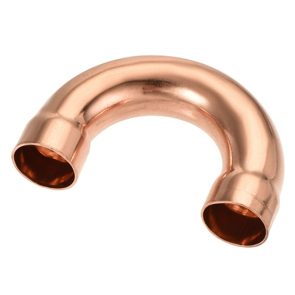 Unique Bargains 180 Degree Return Bend Copper Fitting Welded Elbow Connection, for Refrigeration 3/4 Inch