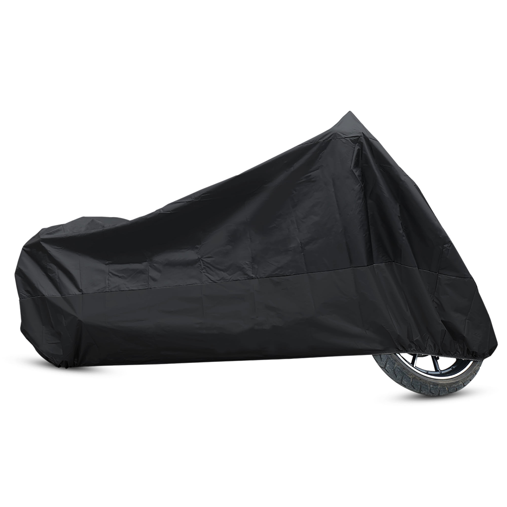 Unique Bargains 180T Motorcycle Cover Protector Rain Dust UV Water Proof XXXL Black