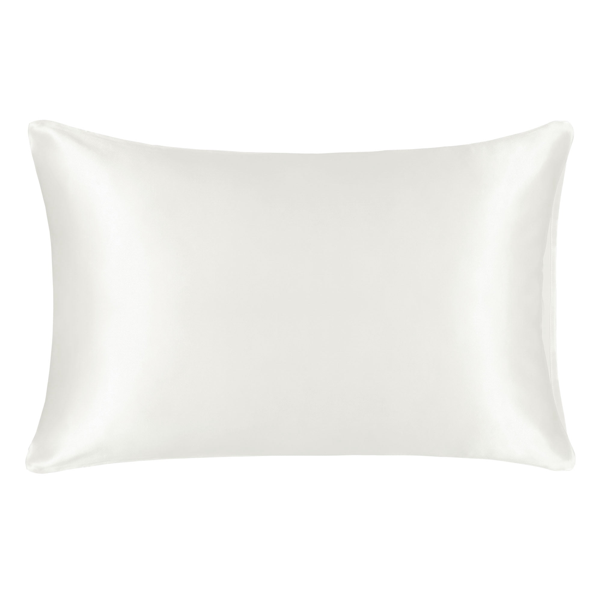 Unique Bargains 19 Momme Silk Pillowcase Envelope Closure White King