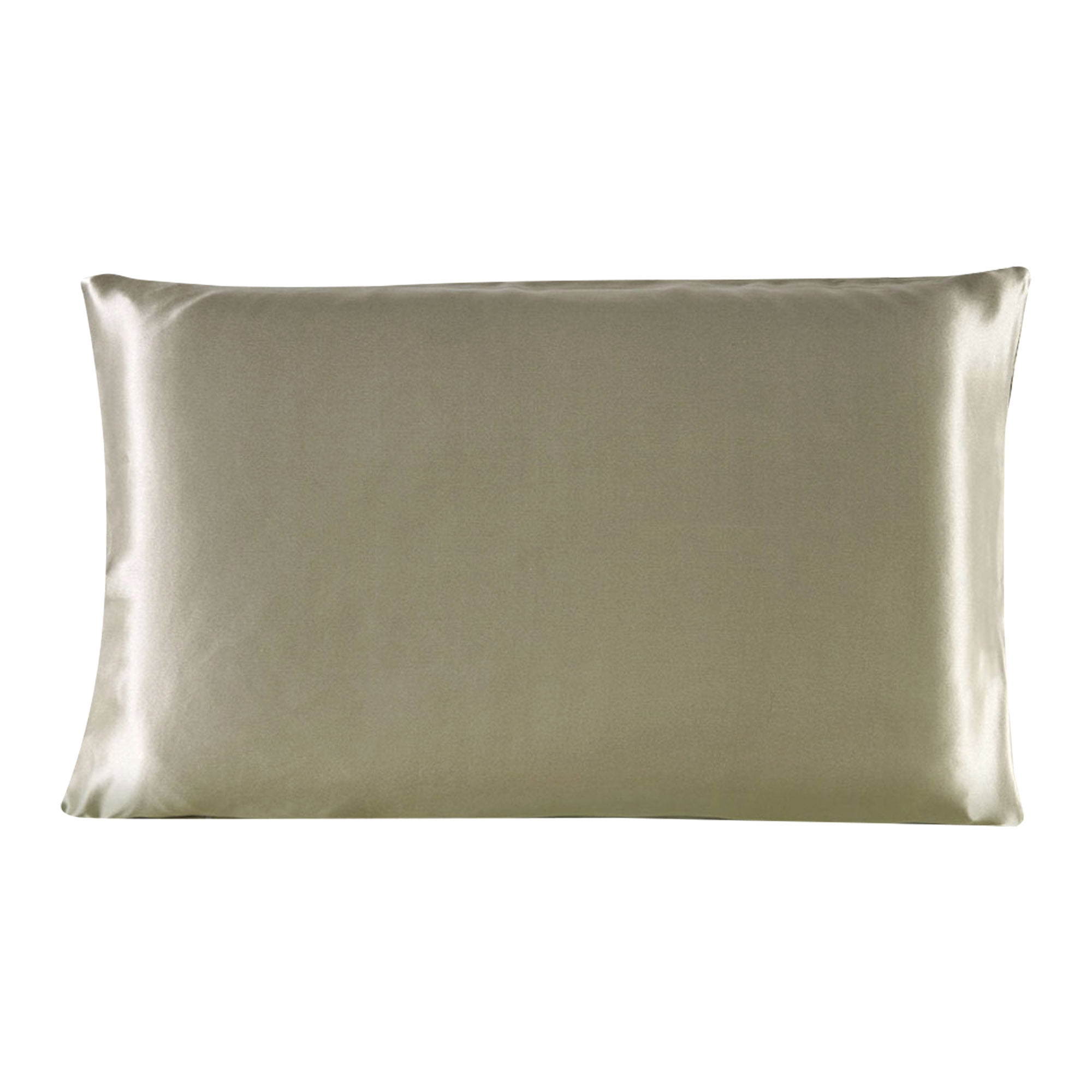 PiccoCasa 19 Momme Silk Pillowcase for Standard Size Pillow, Light Coffee, 20'x26'