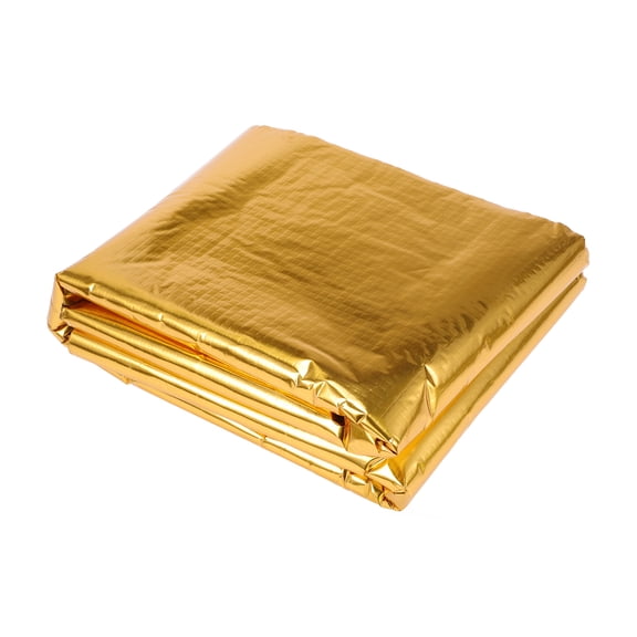 Unique Bargains 197mil 5mm 5.39sqft Car Sound Deadening Mat Aluminum Foil Foam Heat Shield Material Universal for Hood Fender and Boat Engine Cover 39.37"x19.69"