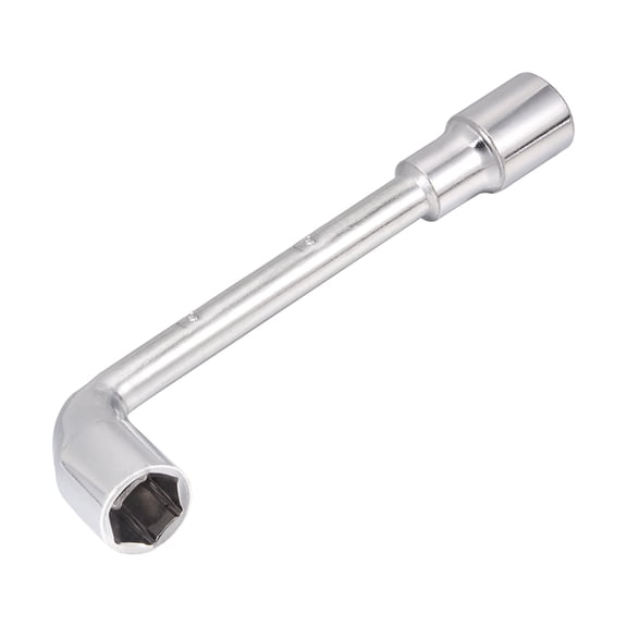 Unique Bargains 19mm Metric L Shaped Angled Open Hex 6 point Socket Wrench