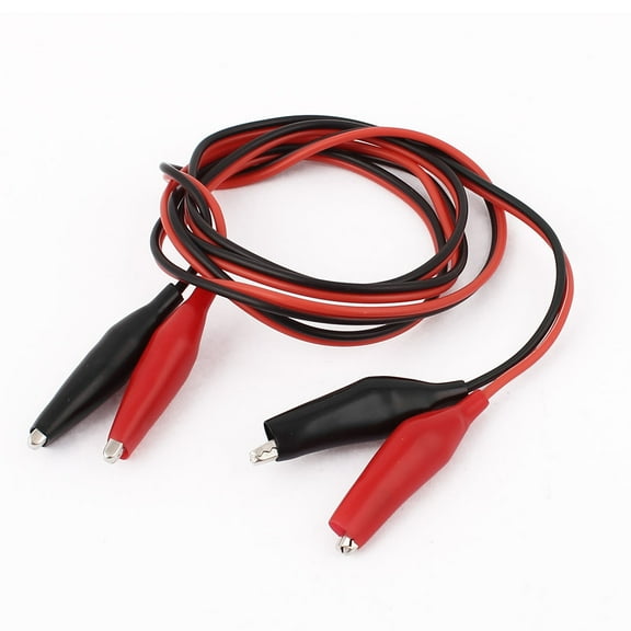 Unique Bargains 1M Double-end Alligator Clips Test Jumper Wire