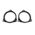 thumbnail image 1 of Unique Bargains 1Pair 6.5inch Outer Dia Car Speakers Plastic Mounting Ring Adapter Spacer for Toyota for Nissan, 1 of 2