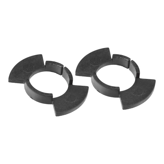 Unique Bargains 1Pair Automotive LED Headlight Bulb Retainer Adapter Holder Socket Car Headlight Socket for Honda Black