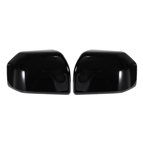 Unique Bargains 1Pair Car Front Mirror Covers Compatible with for Ford F150 F-150 2015 2016 2017 2018 2019 2020 Front Side View Mirror Back Cover Cap