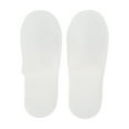 thumbnail image 1 of Unique Bargains 1Pair Disposable Slippers Foldable Anti-slip Hotel Slippers White, 1 of 5