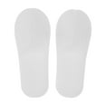 thumbnail image 1 of Unique Bargains 1Pair Disposable Slippers Foldable Non-woven Hotel Slippers White, 1 of 5