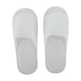 thumbnail image 1 of Unique Bargains 1Pair Disposable Slippers Foldable Open Toe Hotel Slippers White, 1 of 5
