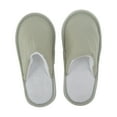 thumbnail image 1 of Unique Bargains 1Pair Disposable Slippers Non Slip Children's Hotel Slippers Gray, 1 of 5