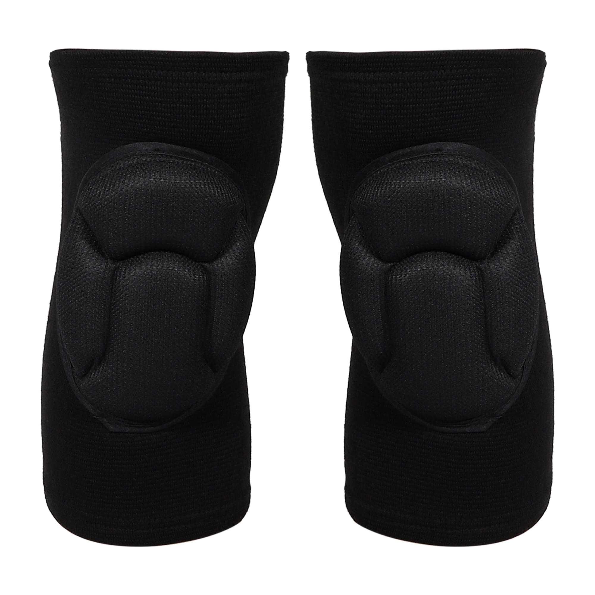 Unique Bargains 1Pair Knee Brace Protection Polyester Knee Pads Knee Support Black Size XL