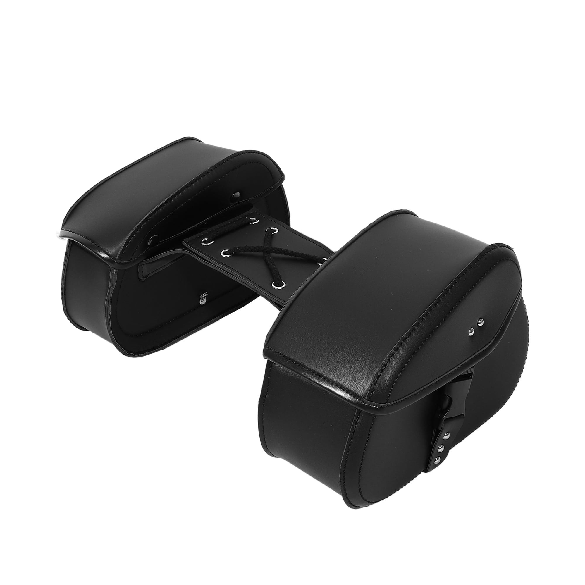 Unique Bargains 1Pair Motorcycle Saddlebag Side Tool Bags Cycling