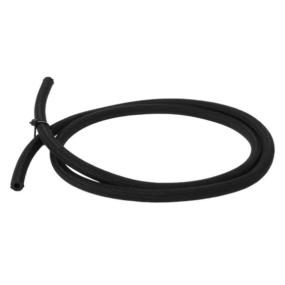 Unique Bargains 1Pc 1/8 Fuel Line Hose 4ft Automotive Fuel Hose Black