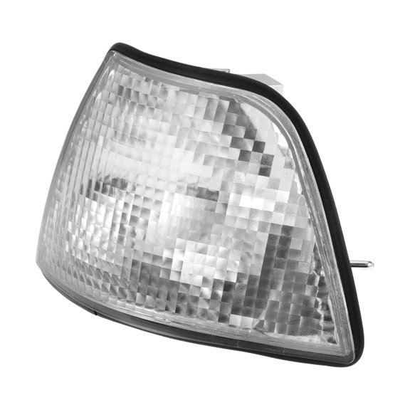 Unique Bargains 1Pc Car Left Corner Signal Light Cover For BMW3 Series No.63138353279 Plastic