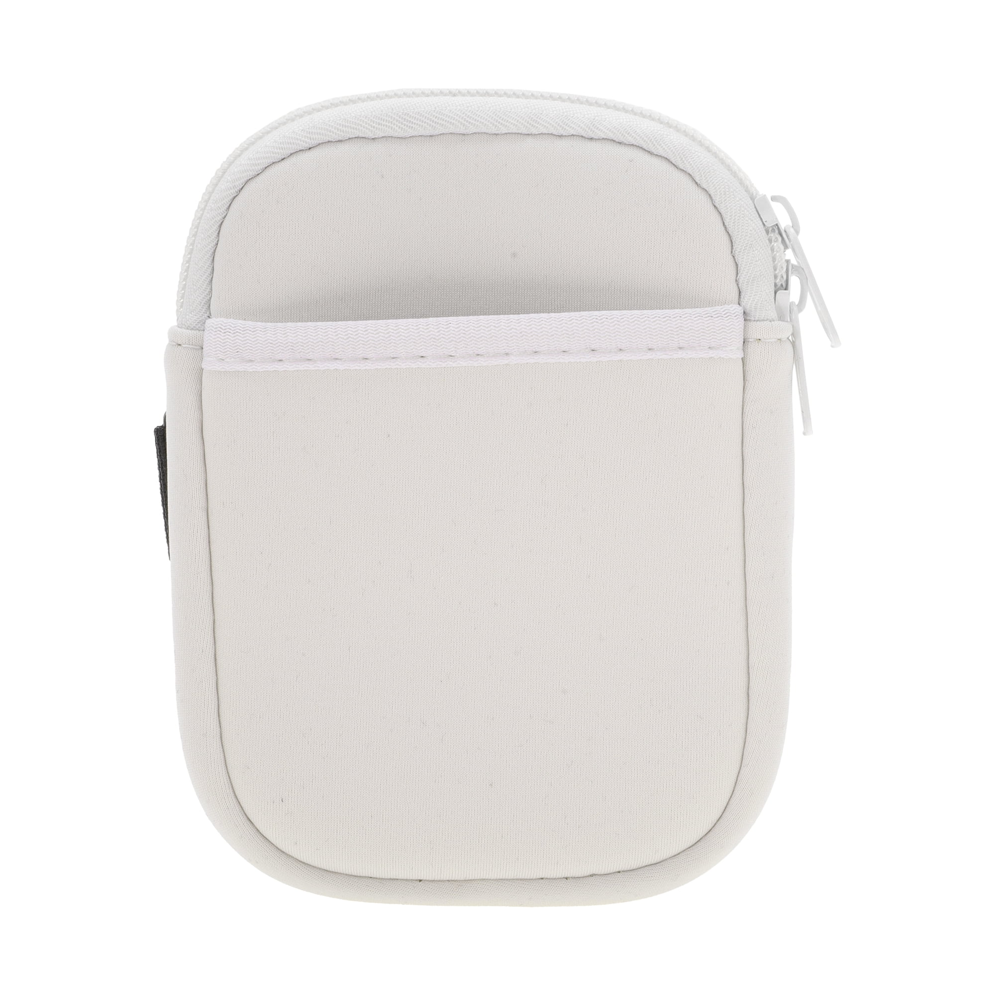 Unique Bargains 1Pc Durable Water Bottle Pouch With 2 Pockets Beige