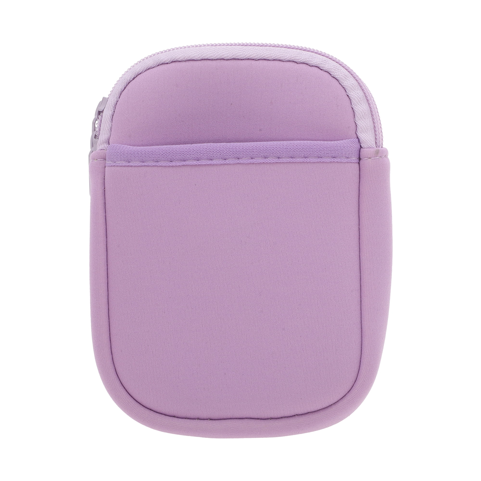 Unique Bargains 1Pc Durable Water Bottle Pouch With 2 Pockets Purple