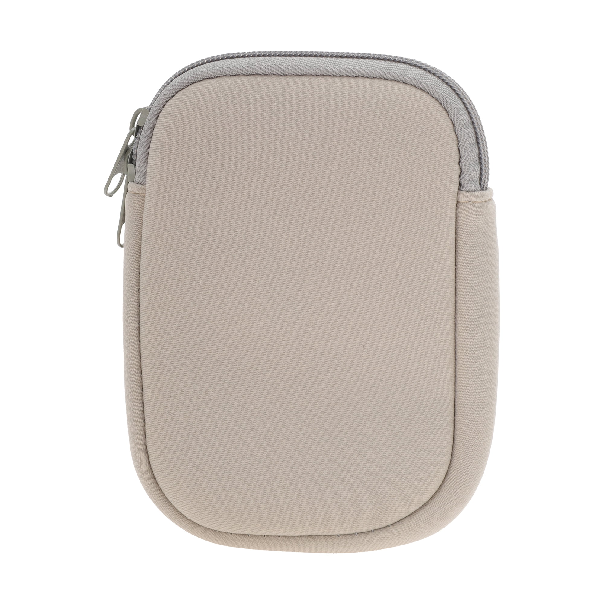 Unique Bargains 1Pc Durable Water Bottle Pouch with Single Pocket Light Gray