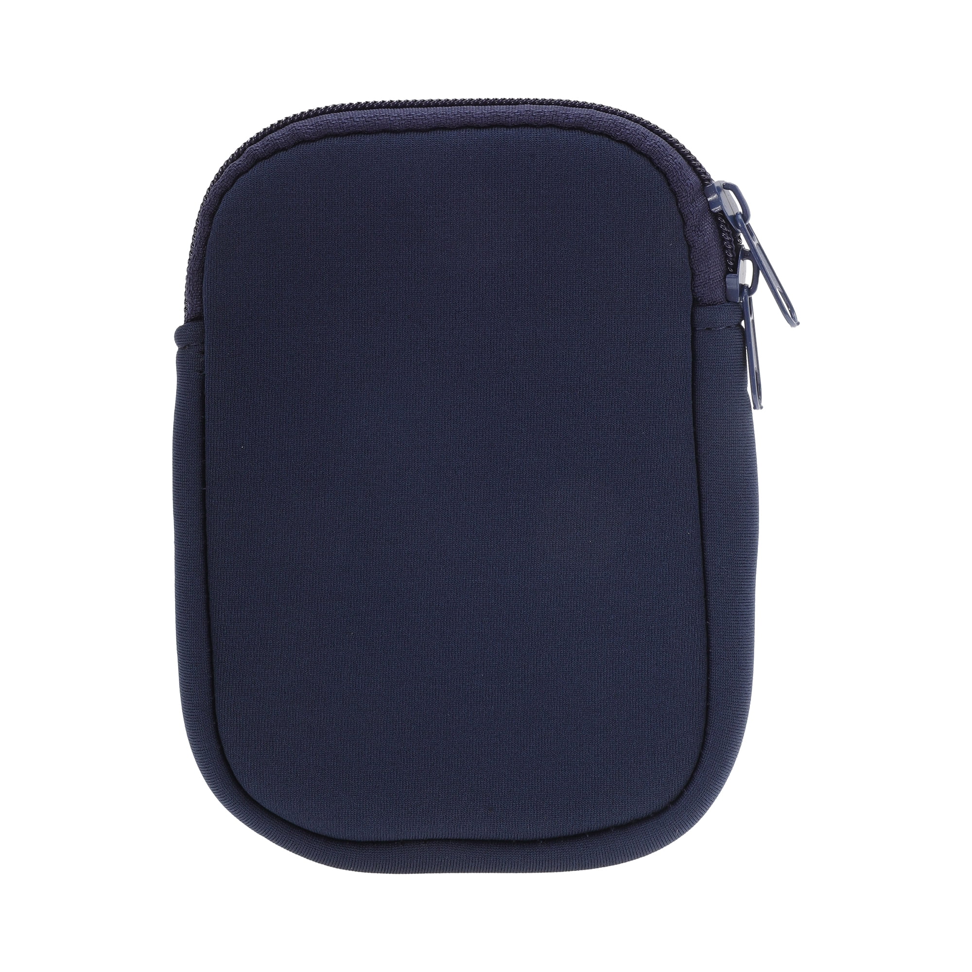 Unique Bargains 1Pc Durable Water Bottle Pouch with Single Pocket Navy Blue