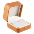 thumbnail image 1 of Unique Bargains 1Pc Earrings Box Jewelry Display Stand Earrings Organizer Case Plastic Gift Box for Wedding Orange, 1 of 7